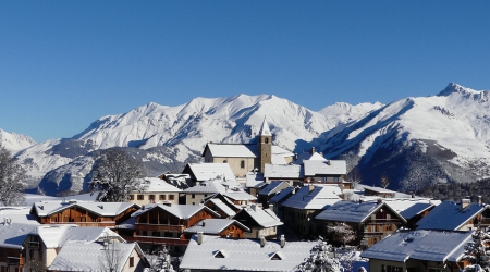 Wintersport Albiez-le-Vieux